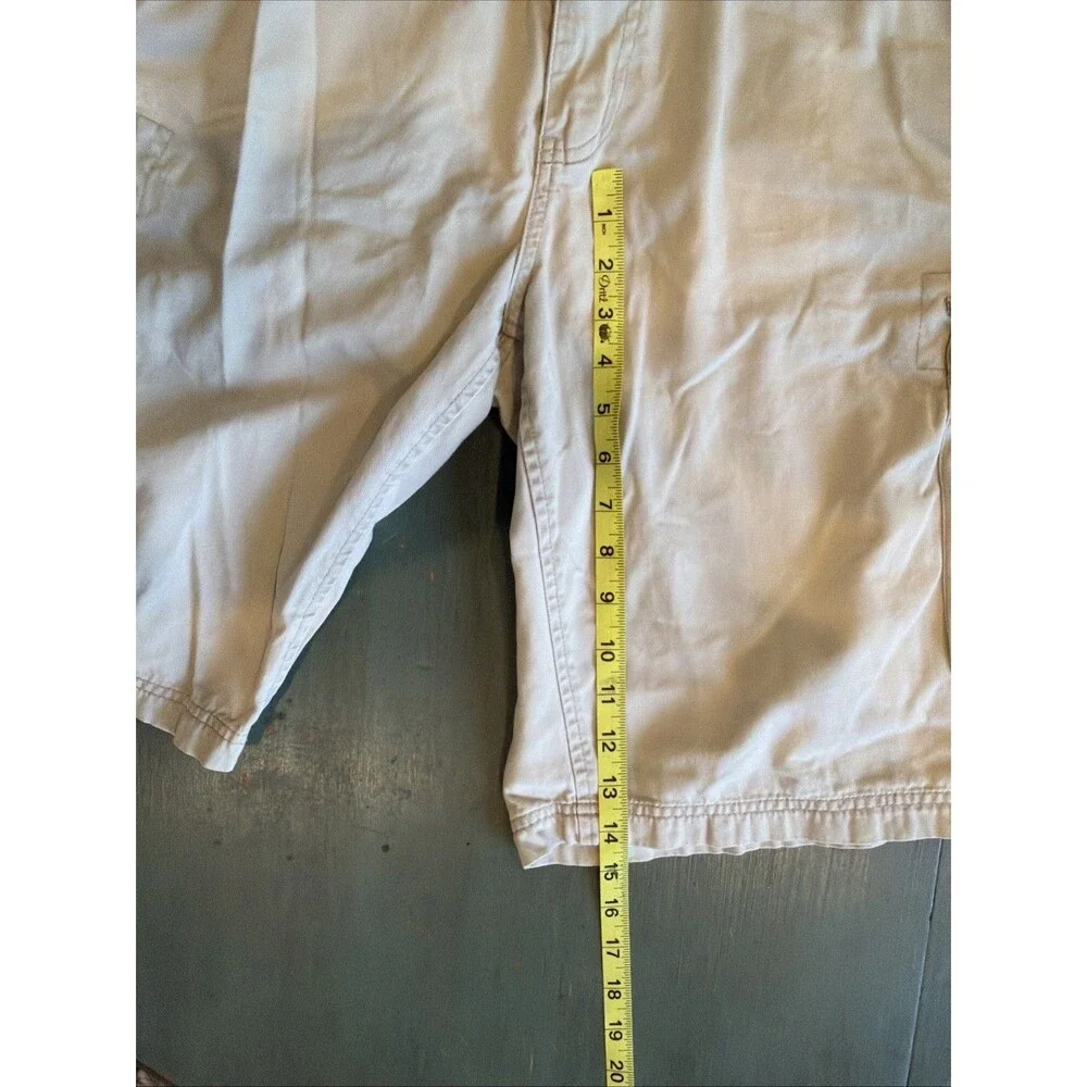 Ecko Unltd Mens 40 Cargo Shorts Tan Khaki Cotton Edison‎ Cargo Short Relaxed